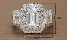 Load image into Gallery viewer, Eleganza 3.92cttw Moissanite Ring