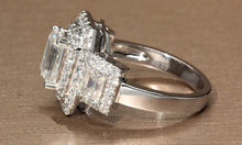 Load image into Gallery viewer, Eleganza 3.92cttw Moissanite Ring